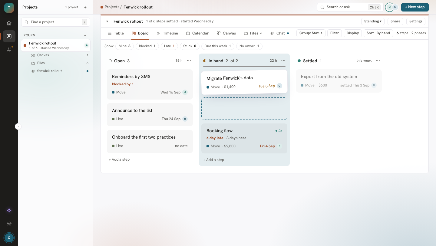 Salience Projects Board design preview